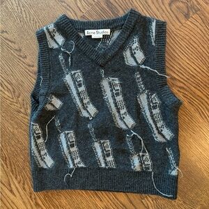 Acne studios  Gray Sweater Vest